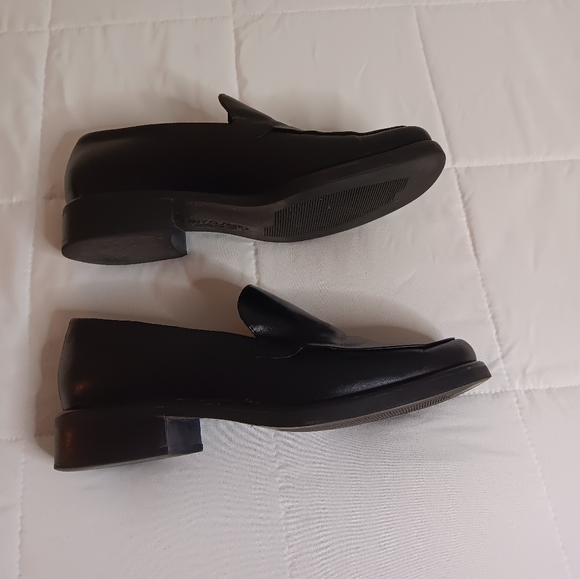 Franco Sarto Flex Womens Bocca Loafer Shoes Black Leather Size 9 5 Y2K - Picture 8 of 8